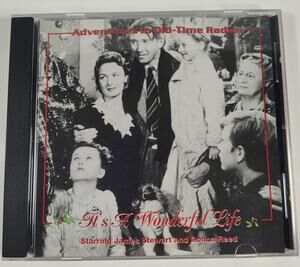 Adventures in Old-Time Radio It's a Wonderful Life CD Jimmy Stewart, Donna Reed